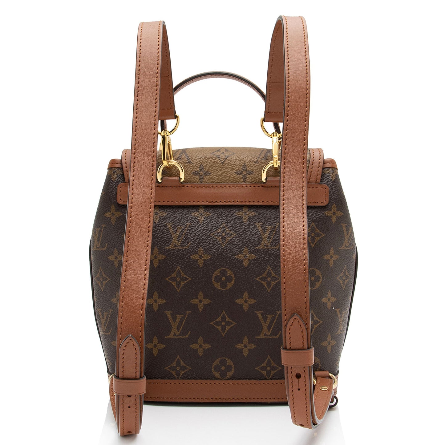 Louis Vuitton Reverse Monogram Dauphine PM Backpack (SHF-pEUZVt)