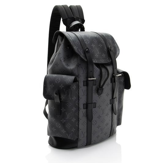 Louis Vuitton Reverse Monogram Eclipse Christopher PM Backpack (SHF-666qCF)
