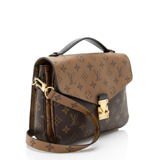 Louis Vuitton Reverse Monogram Pochette Metis Shoulder Bag