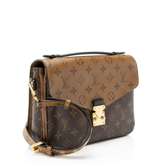Louis Vuitton Reverse Monogram Pochette Metis Shoulder Bag