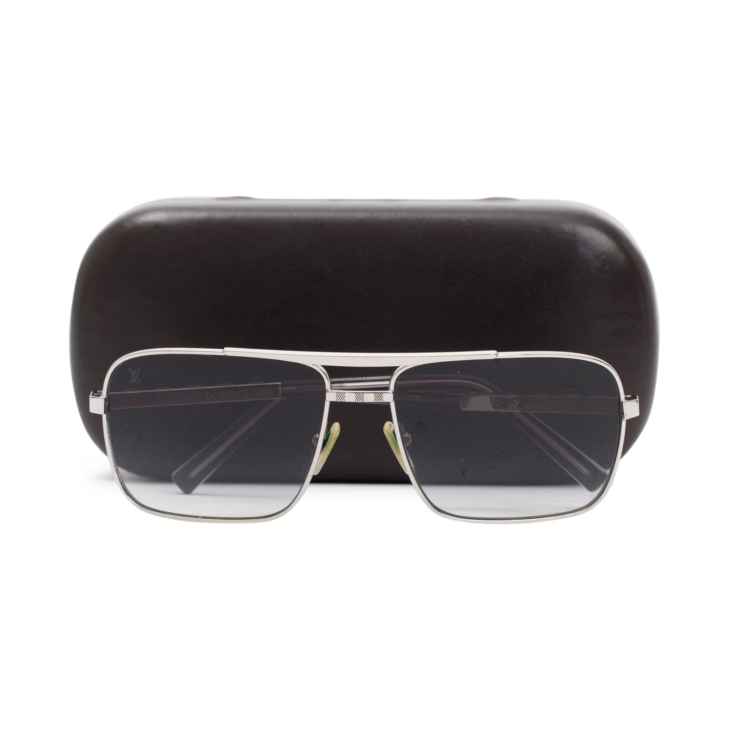 Louis Vuitton Silver Metal Attitude Sunglasses