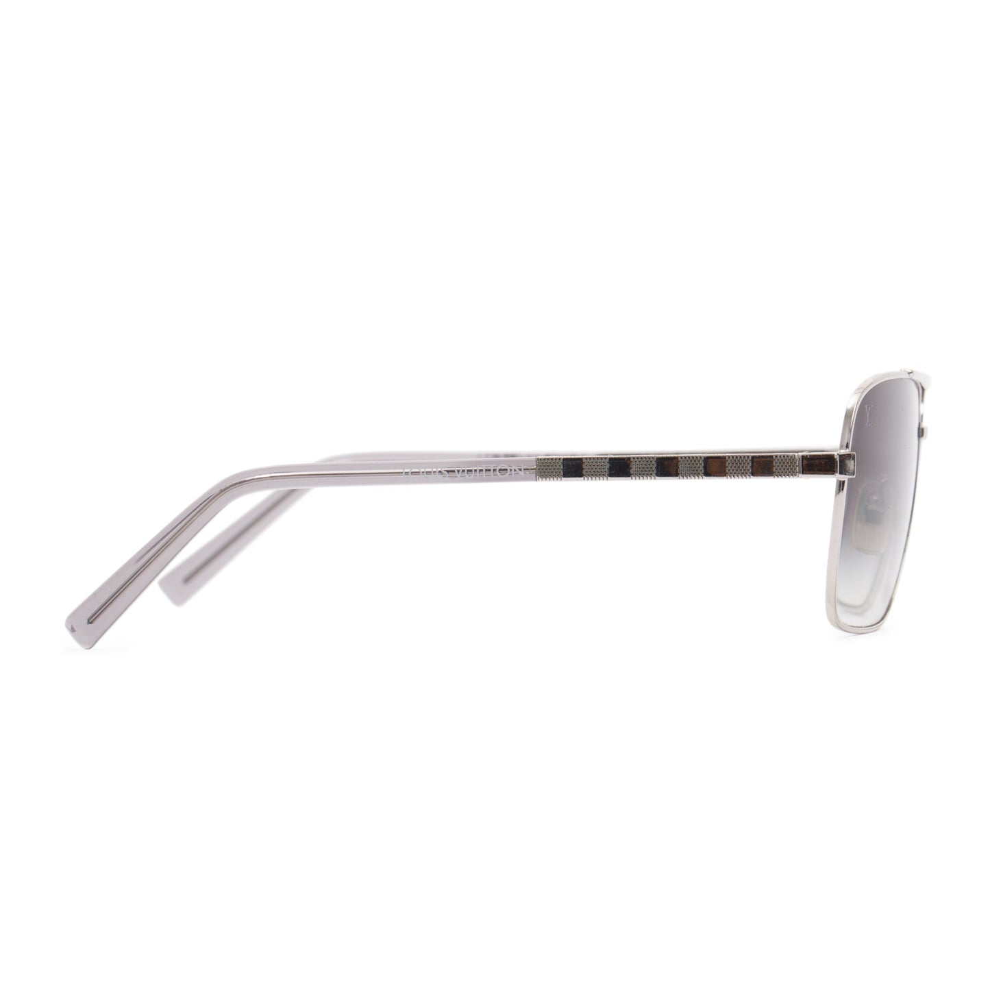 Louis Vuitton Silver Metal Attitude Sunglasses