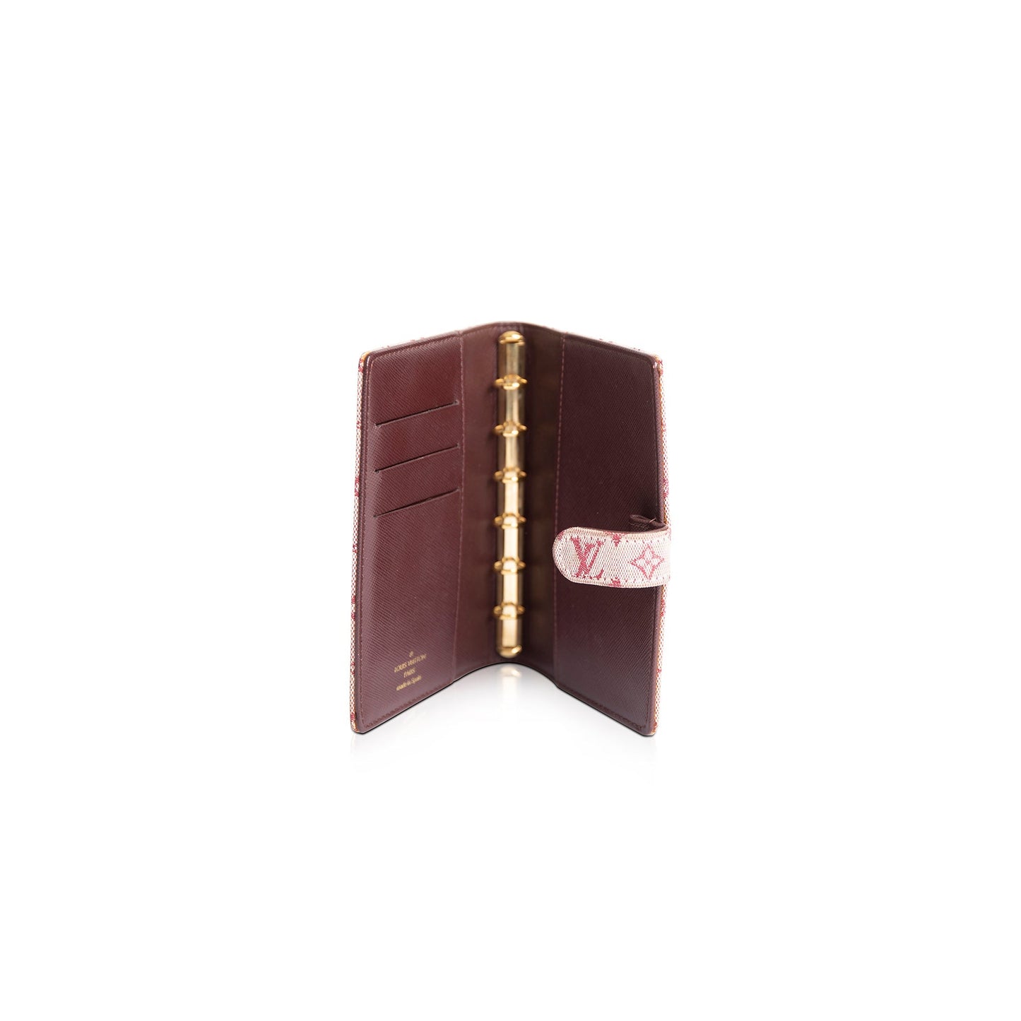 Louis Vuitton Slice Cherry Mini Lin Small Ring Agenda Cover