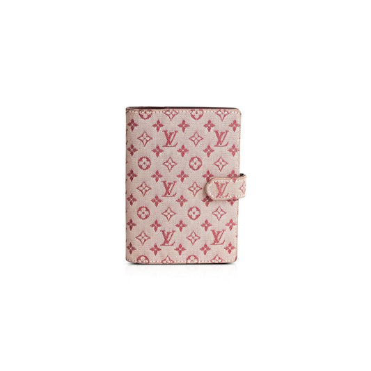 Louis Vuitton Slice Cherry Mini Lin Small Ring Agenda Cover