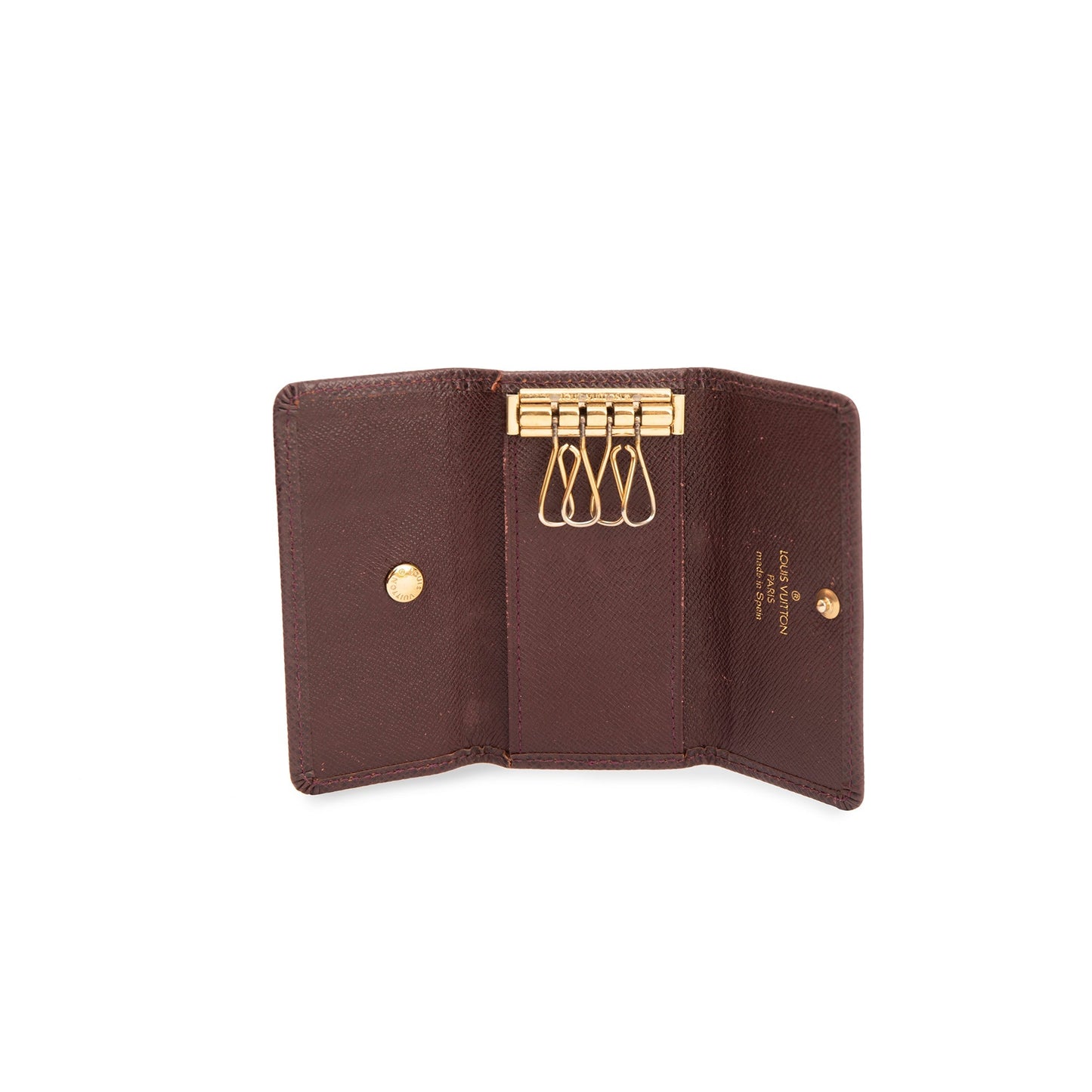 Louis Vuitton Taiga 4 Key Holder