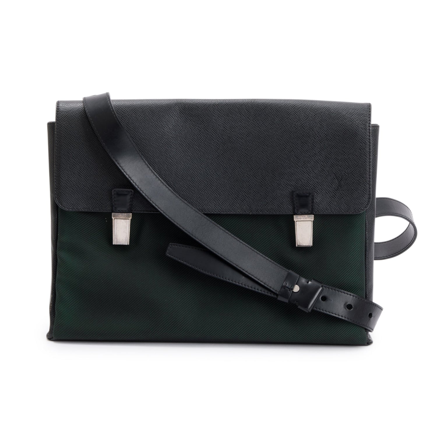 Louis Vuitton Taiga Leather Saratov GM Messenger Bag