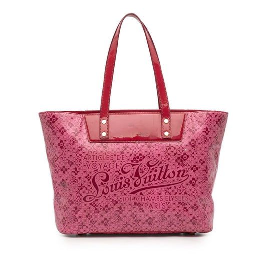 Louis Vuitton Takashi Murakami Coated Canvas Cosmic Blossom Tote PM