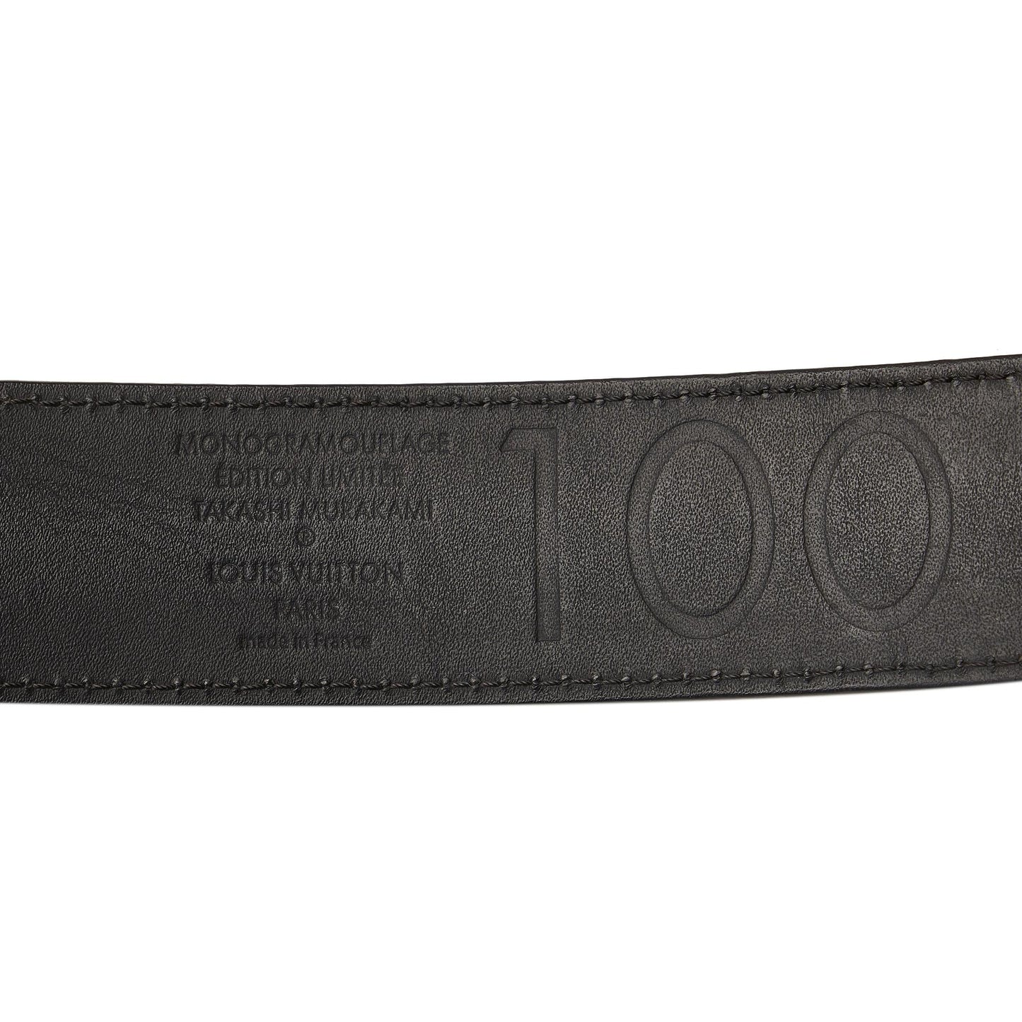 Louis Vuitton Takashi Murakami Monogramouflage Belt - 46 / 116.50 (SHG-23BR74)
