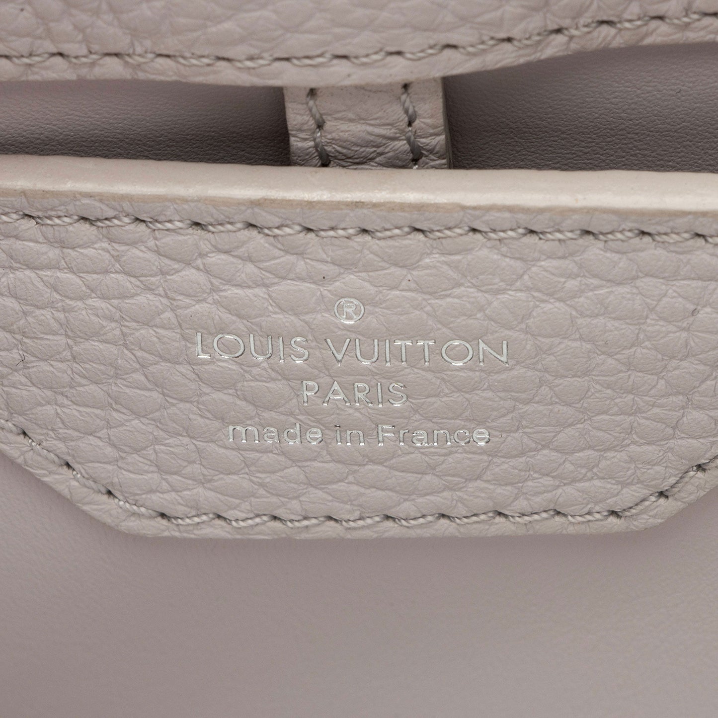 Louis Vuitton Taurillon Mechanical Flowers Capucines PM Bag
