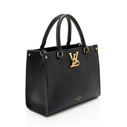 Louis Vuitton Taurillon Lock & Go Tote