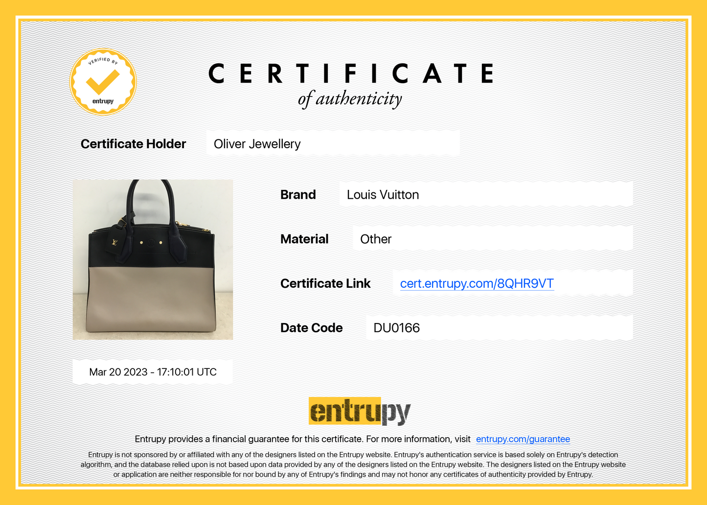 Louis Vuitton Tricolor City Steamer MM