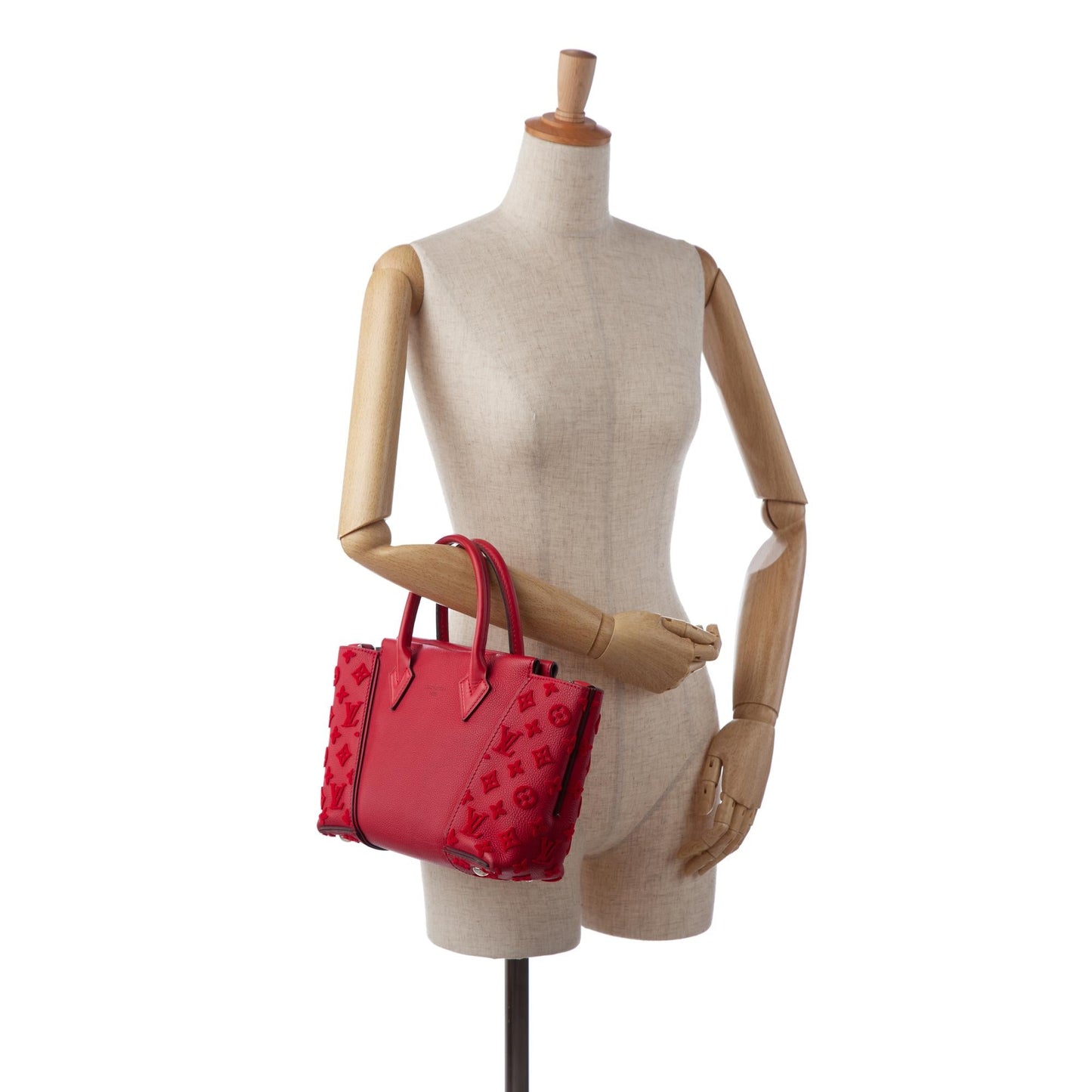 Louis Vuitton Veau Cachemire W Tote BB (SHG-1o9raL)