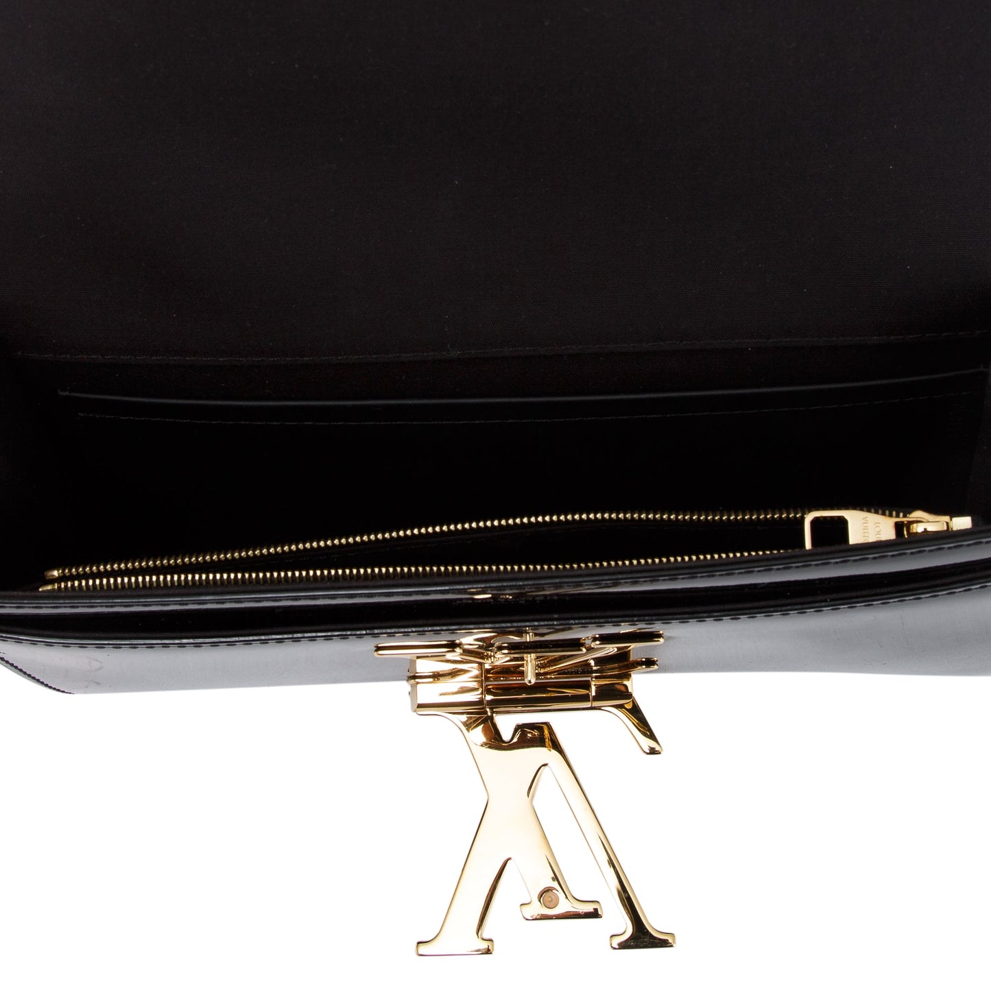 Louis Vuitton Vernis Leather Louise Clutch