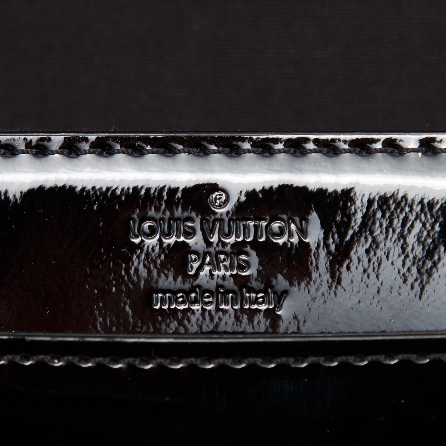 Louis Vuitton Vernis Leather Louise Clutch