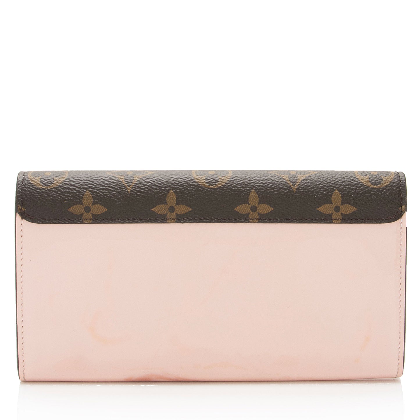 Louis Vuitton Vernis Monogram Canvas Cherrywood Wallet (SHF-LI7EqG)
