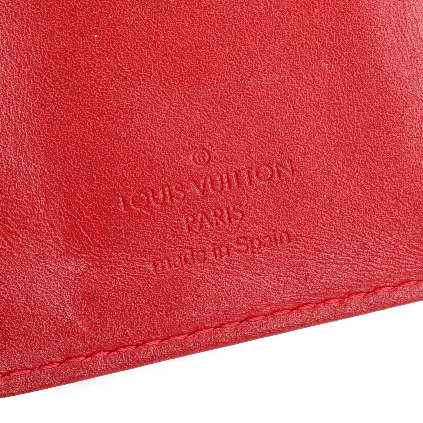 Louis Vuitton Vernis Monogram Empreinte Small Ring Agenda Cover