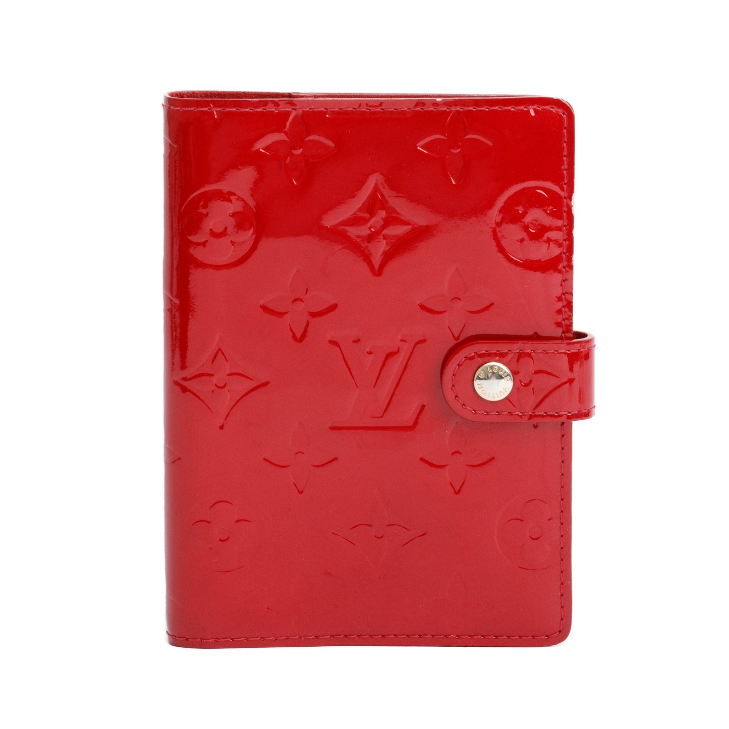 Louis Vuitton Vernis Monogram Empreinte Small Ring Agenda Cover