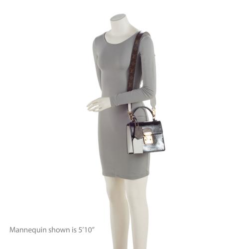 Louis Vuitton Vernis Spring Street Bitume Satchel (SHF-UV9jdH)