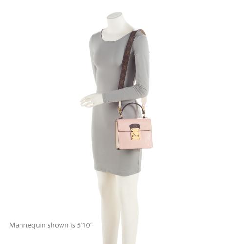 Louis Vuitton Vernis Spring Street Bitume Satchel (SHF-wQ1soT)