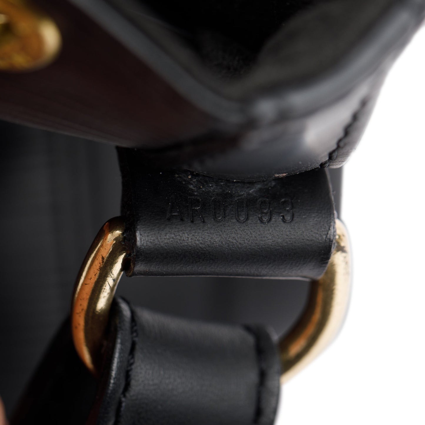 Louis Vuitton Vintage Black Epi Leather Petit Noe Bag