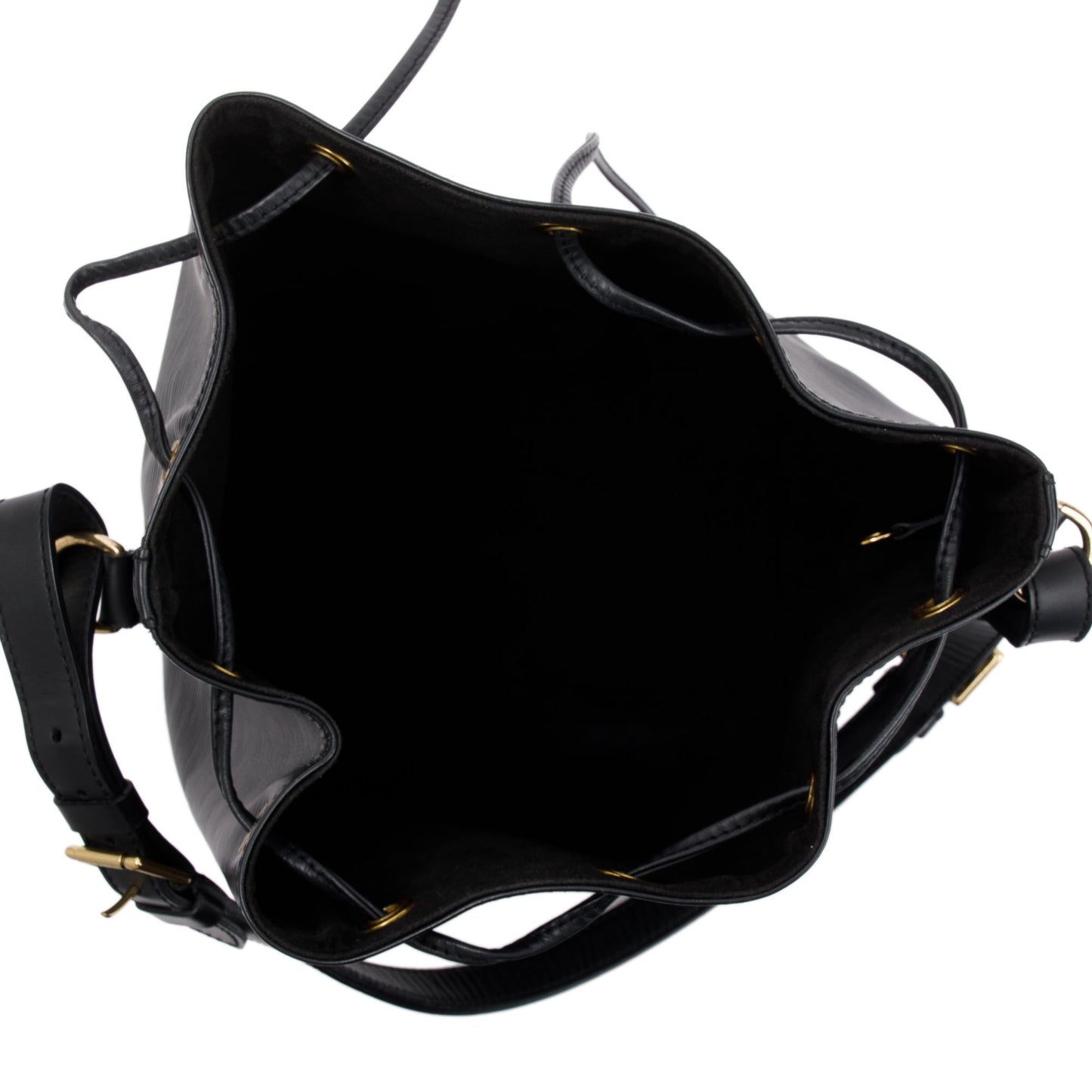 Louis Vuitton Vintage Black Epi Leather Petit Noe Bag