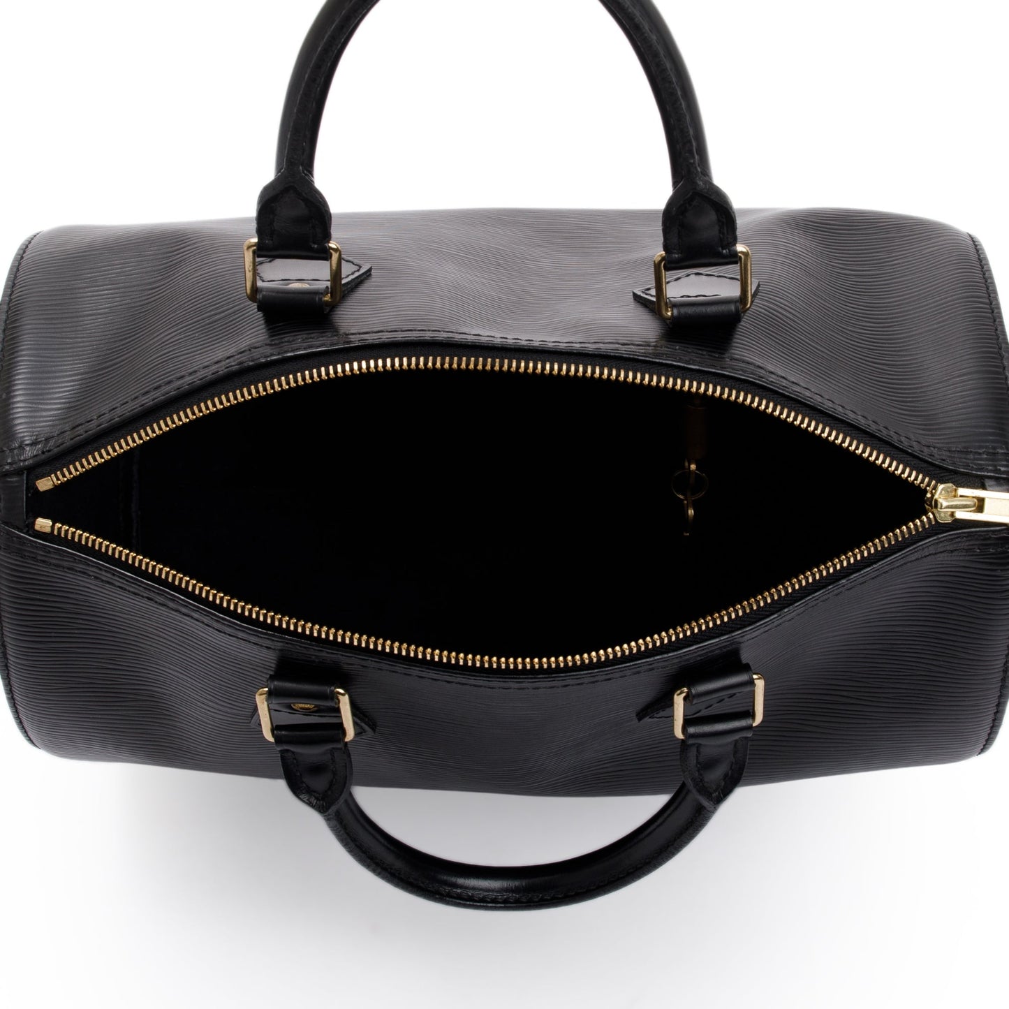 Louis Vuitton Vintage Black Epi Leather Speedy 30