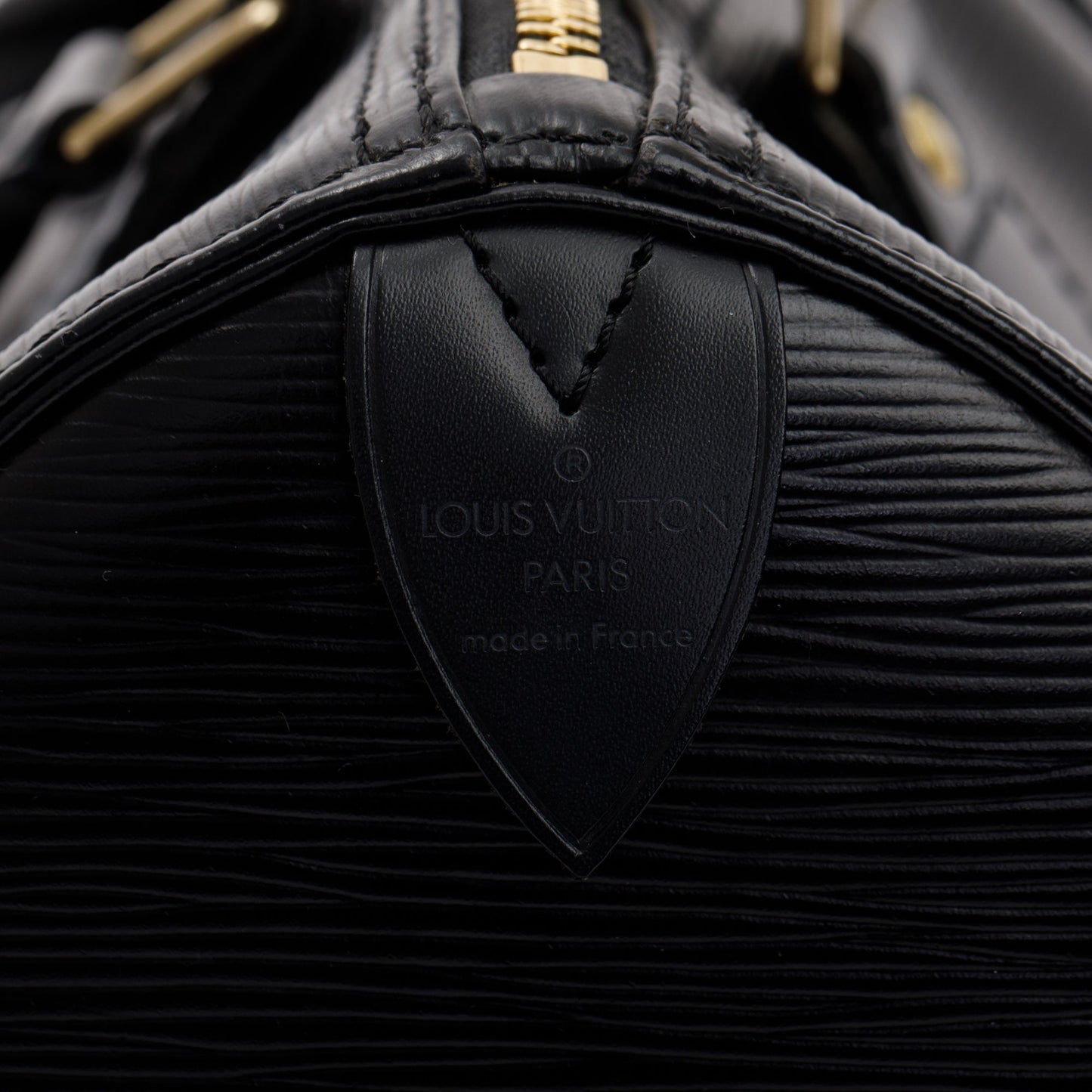 Louis Vuitton Vintage Black Epi Leather Speedy 30