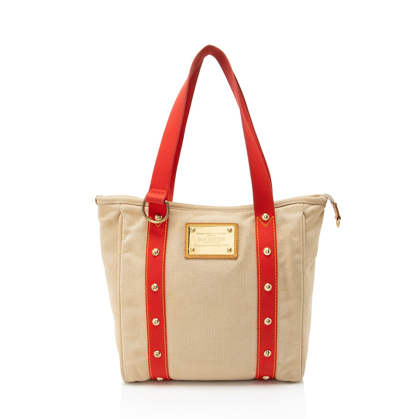 Louis Vuitton Vintage Canvas Antigua Cabas MM Tote