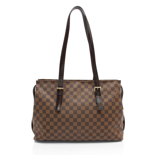 Louis Vuitton Vintage Damier Ebene Chelsea Tote (SHF-GgK1jX)