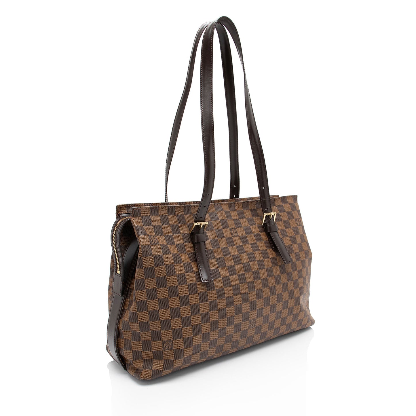 Louis Vuitton Vintage Damier Ebene Chelsea Tote (SHF-GgK1jX)