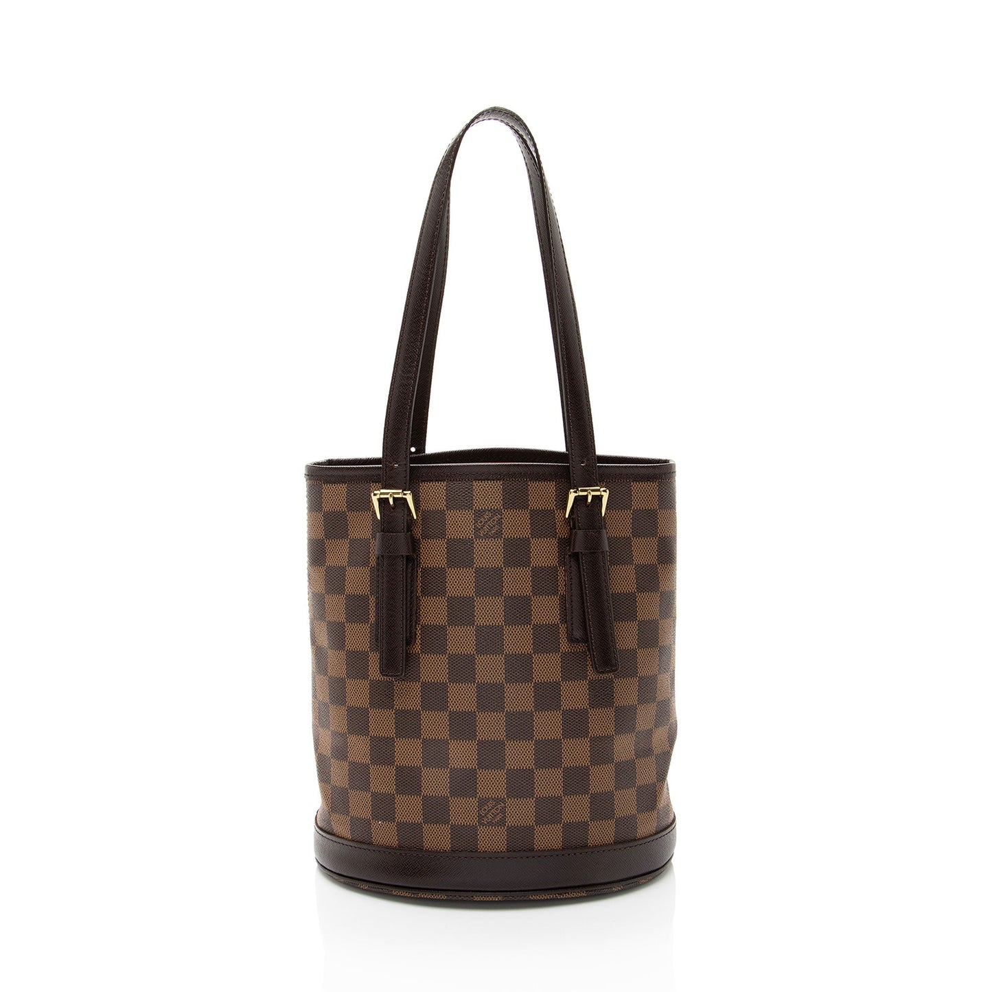 Louis Vuitton Vintage Damier Ebene Marais Bucket Tote