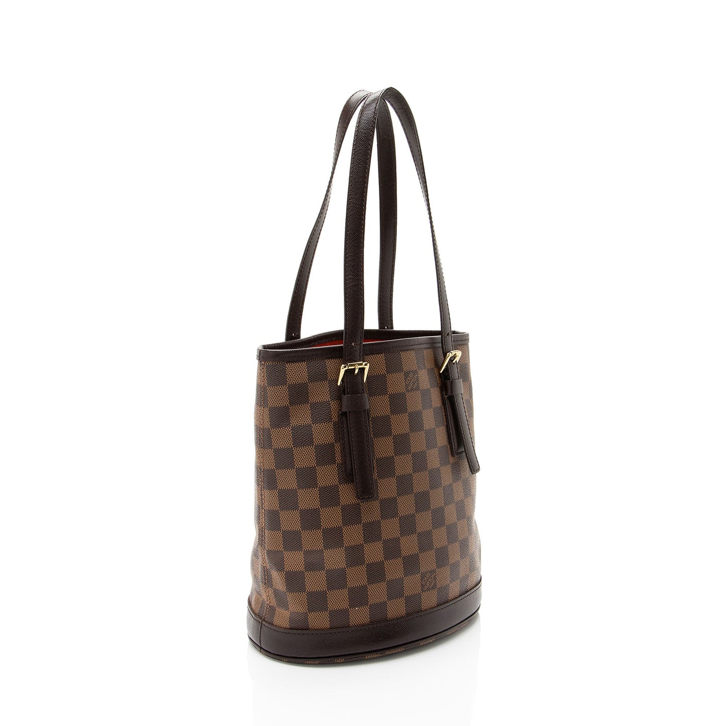 Louis Vuitton Vintage Damier Ebene Marais Bucket Tote