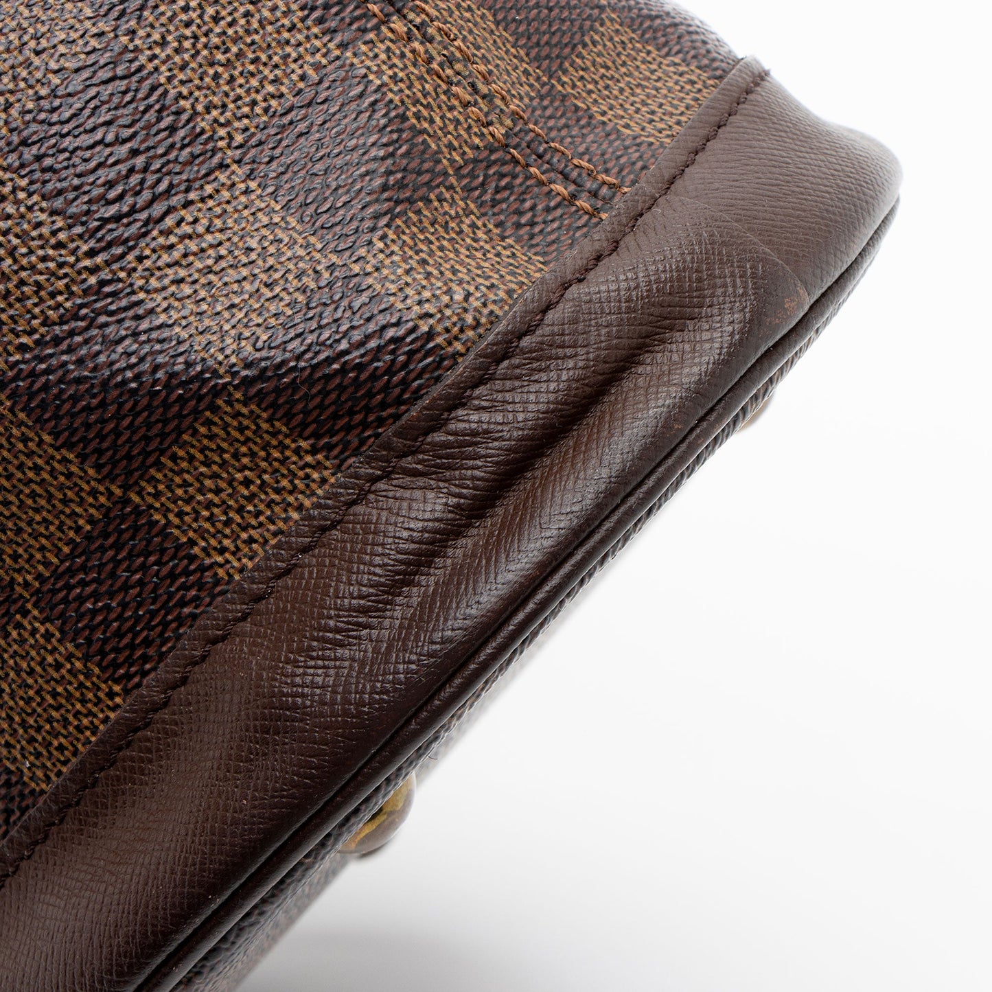 Louis Vuitton Vintage Damier Ebene Marais Bucket Tote