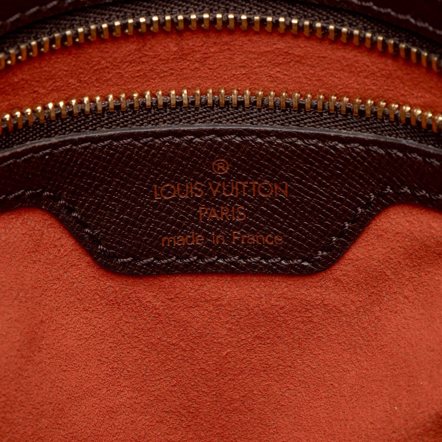 Louis Vuitton Vintage Damier Ebene Marais Bucket Tote