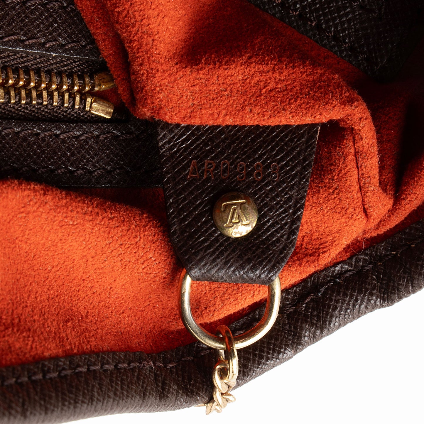 Louis Vuitton Vintage Damier Ebene Marais Bucket Tote