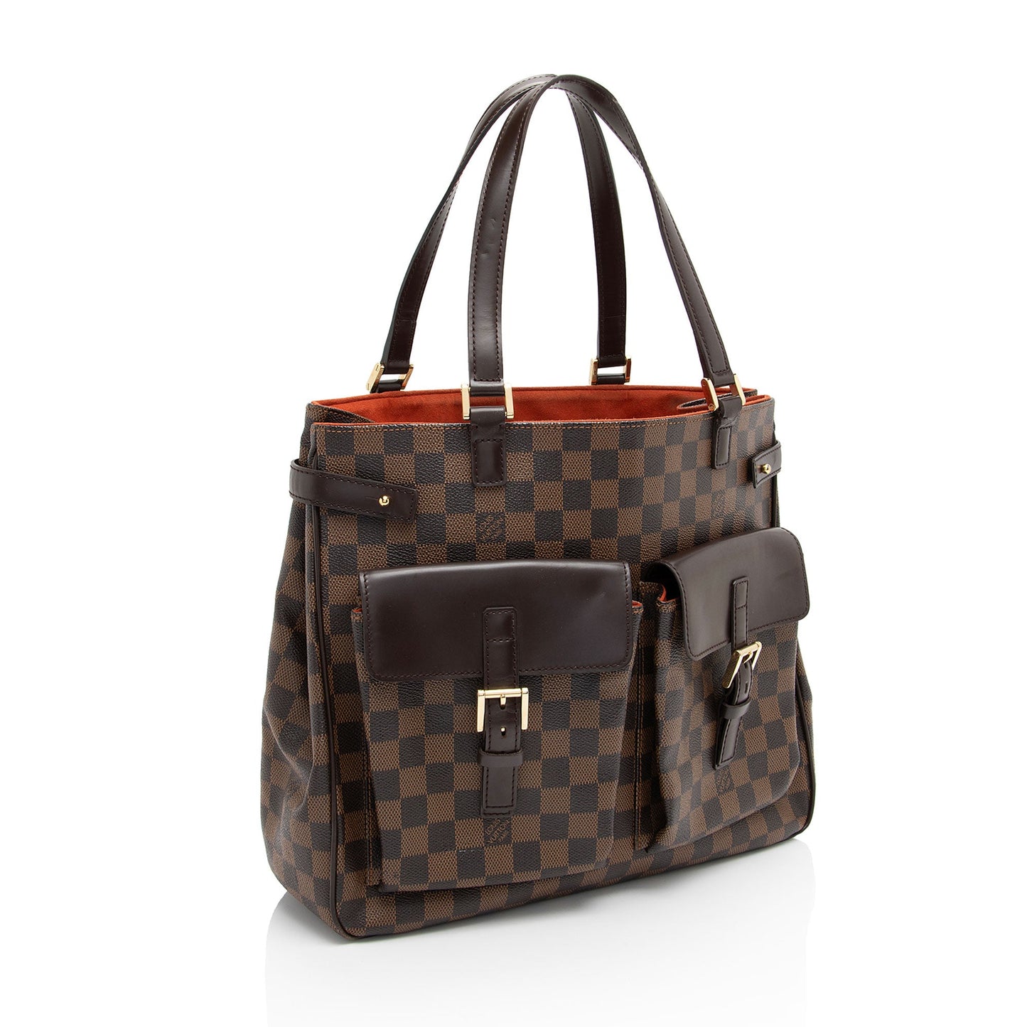 Louis Vuitton Vintage Damier Ebene Uzes Tote (SHF-WPetEb)