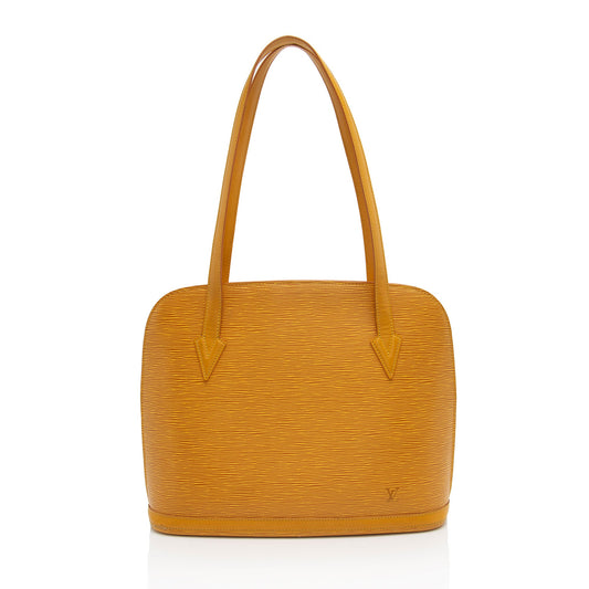 Louis Vuitton Vintage Epi Leather Lussac Tote (SHF-WONK7Q)