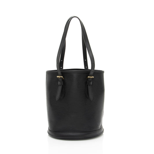 Louis Vuitton Vintage Epi Leather Petit Bucket Tote
