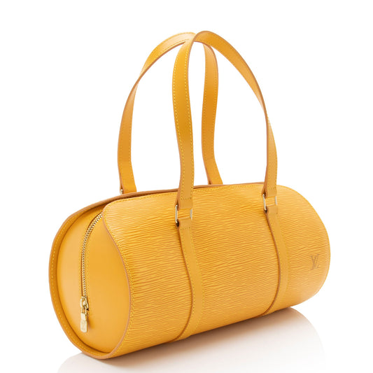 Louis Vuitton Vintage Epi Leather Soufflot Satchel