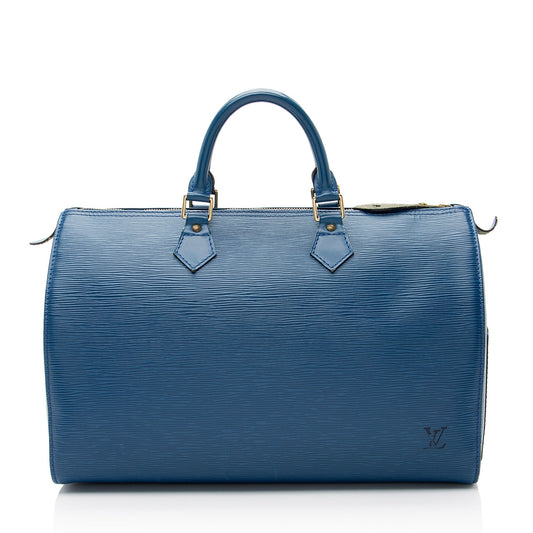 Louis Vuitton Vintage Epi Leather Speedy 35 Satchel