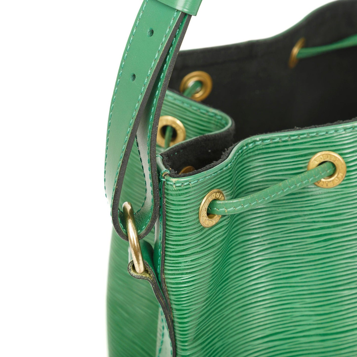 Louis Vuitton Vintage Green Epi Petit Noe Bag