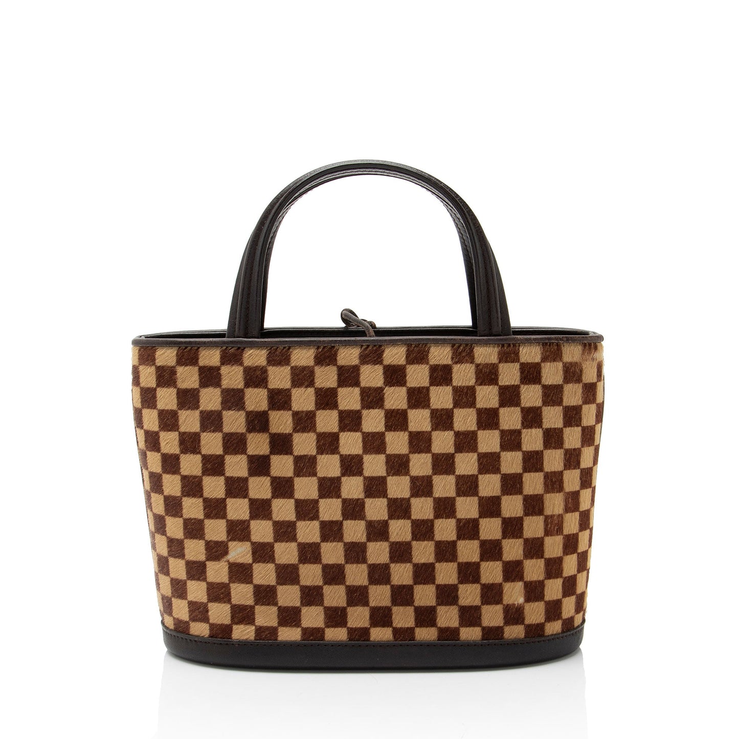 Louis Vuitton Vintage Limited Edition Calf Hair Damier Sauvage Impala Tote