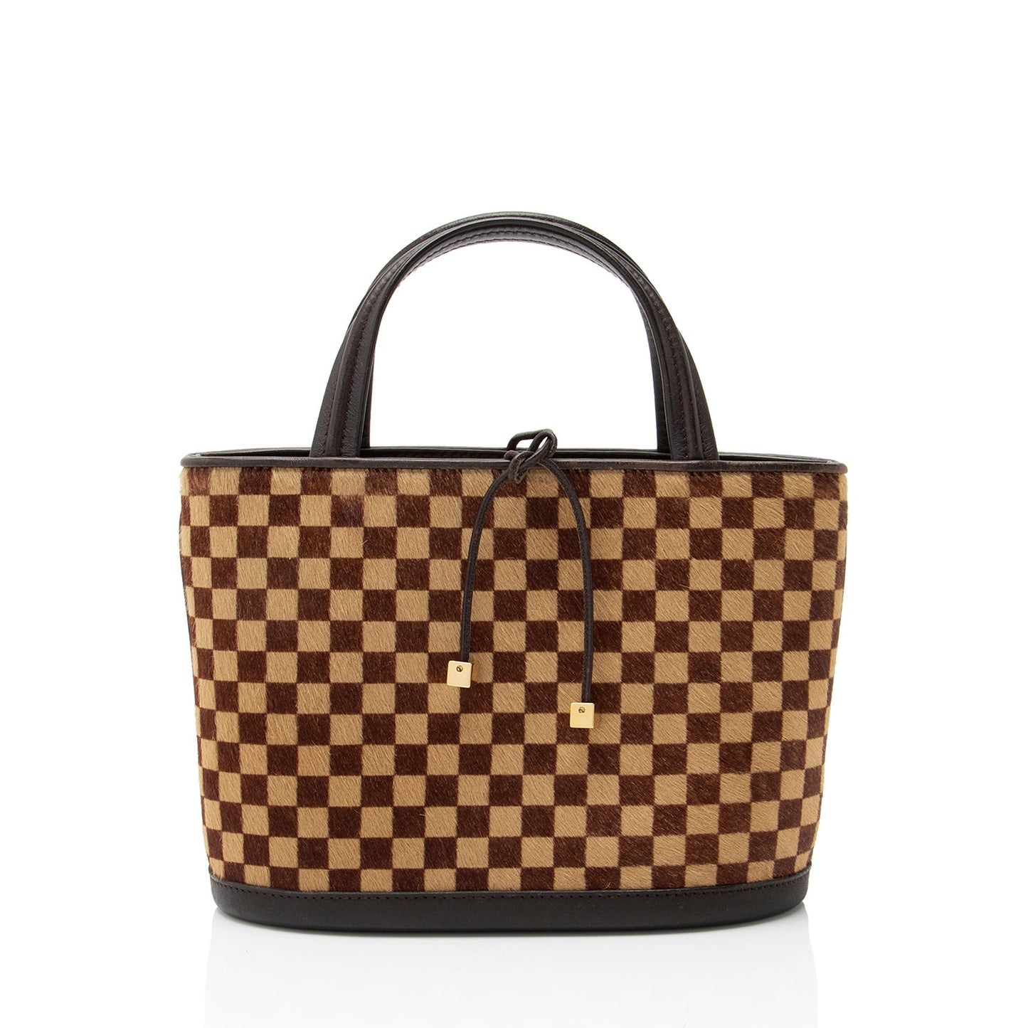 Louis Vuitton Vintage Limited Edition Calf Hair Damier Sauvage Impala Tote