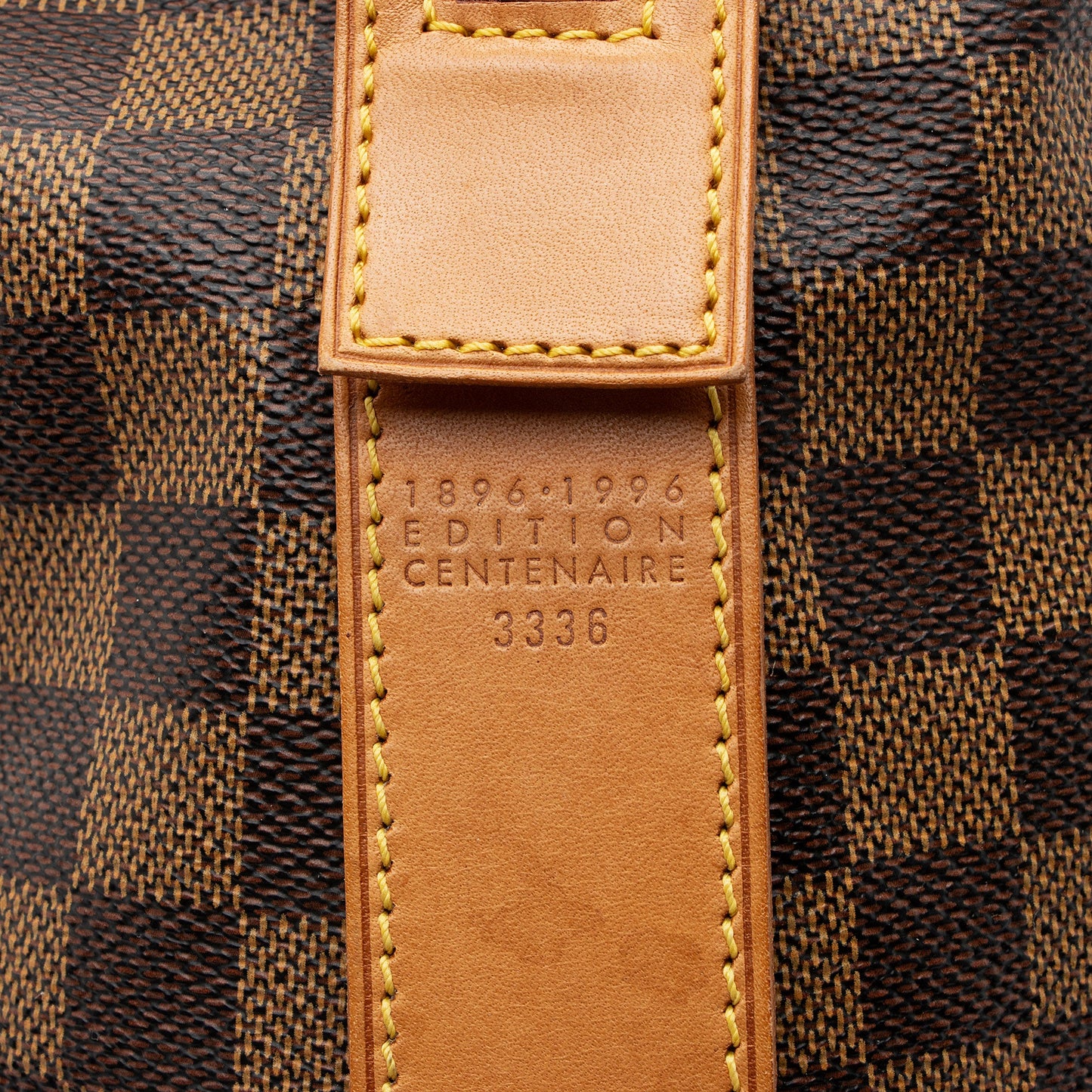 Louis Vuitton Vintage Limited Edition Damier Ebene Centenaire Chelsea Tote