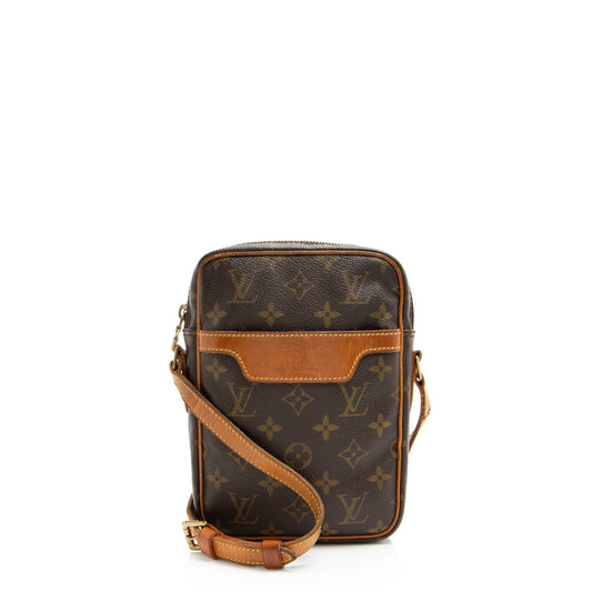 Louis Vuitton Vintage Monogram Canvas 90th Anniversary Danube Shoulder Bag (SHF-lb7Mad)