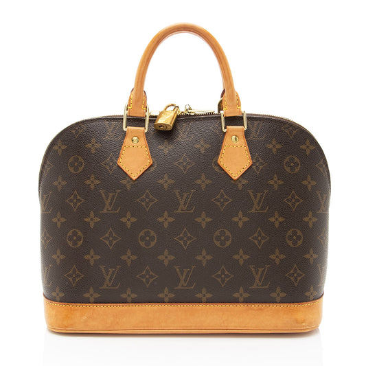 Louis Vuitton Vintage Monogram Canvas Alma PM Satchel (SHF-lsStEB)