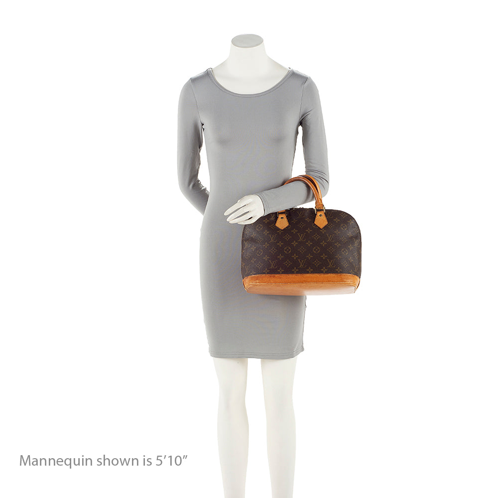 Louis Vuitton Vintage Monogram Canvas Alma PM Satchel (SHF-lsStEB)