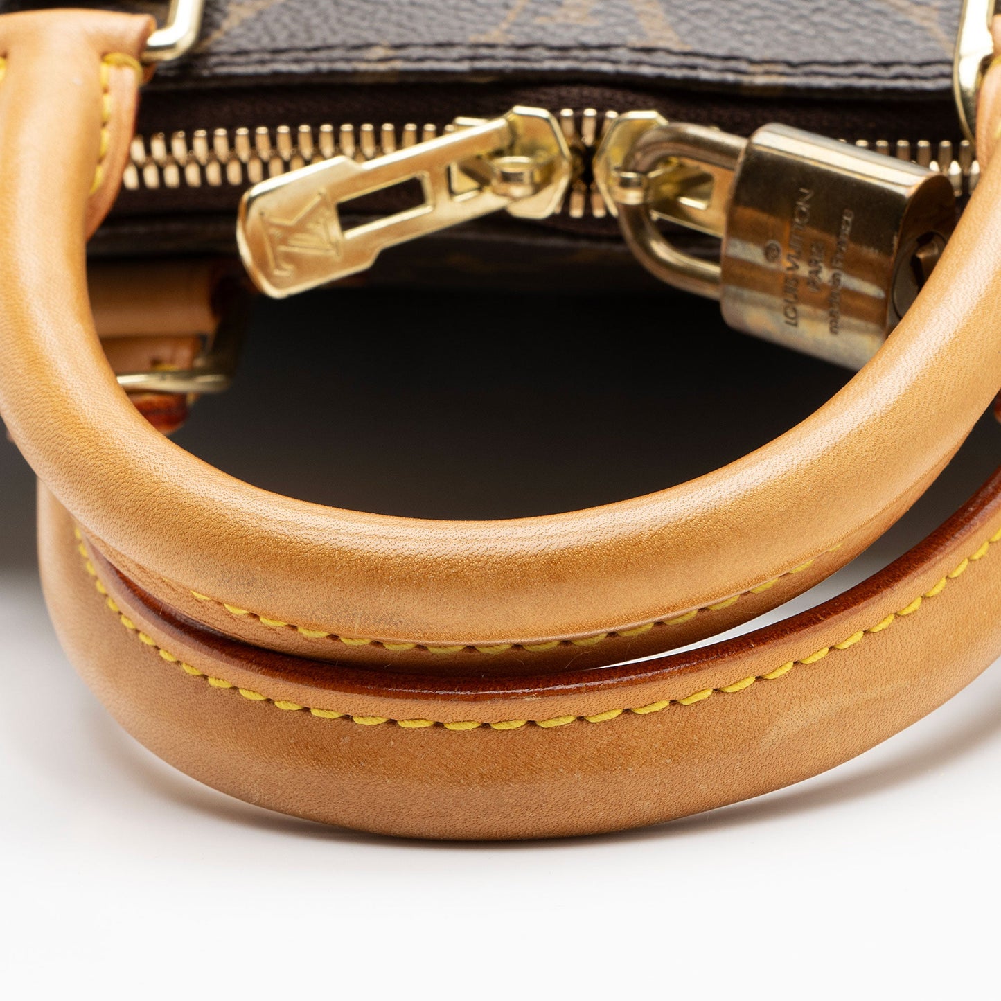 Louis Vuitton Vintage Monogram Canvas Alma PM Satchel