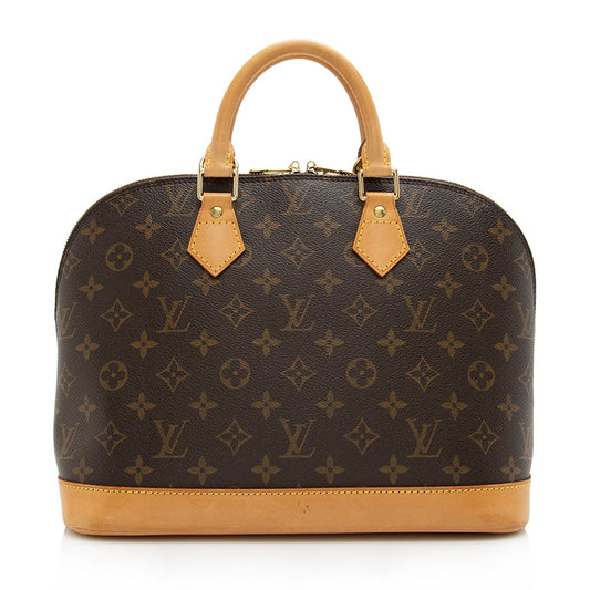 Louis Vuitton Vintage Monogram Canvas Alma PM Satchel (SHF-17770)