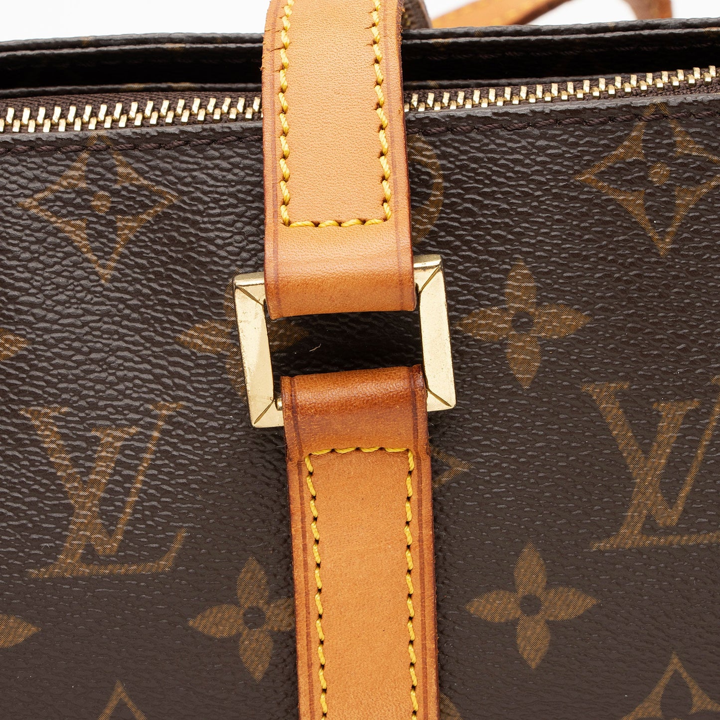 Louis Vuitton Vintage Monogram Canvas Cabas Mezzo Tote (SHF-UuGHLo)